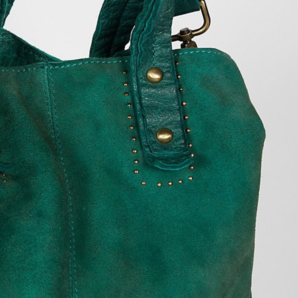 NWT Free People Emery Washed Leather tote bag - Picture 7 of 7
